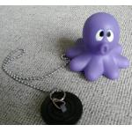 Non Phthalate Pvc Bathtub Water Stopper  , Toybathtub Drain Stopper With Rubber Duck