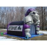 inflatable knight  helmet tunnel /inflatable tunnel entrance for event sports for sale