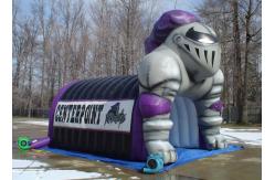 China inflatable knight  helmet tunnel /inflatable tunnel entrance for event sports supplier