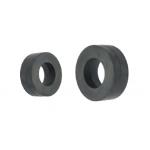 Customized High Performance Ring Ferrite Magnet Charcoal Gray For DC Motor for sale