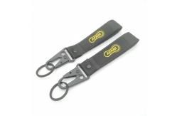 China Sleek AFAM Keychain with Dual Hooks - Contrast Stitching & Everyday Durability​ supplier