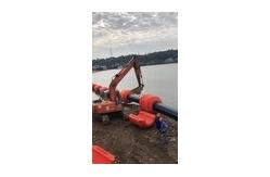 China Plastic Rotomoulding Mold For Marine Floater Floating Pontoo Dredge Floating Pipe supplier