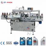 50mm Front And Back Labeling Machine 6000bph , 12000bph Bottle Label Sticking Machine for sale