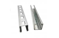 China Sturdy Rust Resistant Galvanized Unistrut Channel Lightweight 1-3mm Thickness supplier