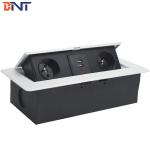 Available Customized Made As Required Desktop Hidden Outlet  With USB Charger  Interface