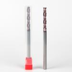 Extra Long Solid Carbide End Mill Square Corner Radius End Mill / Aluminum End Mill HRC55 HRC60 HRC65 Tialn Coated for sale