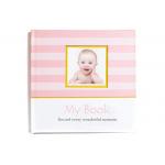 China Shower Gift Baby Keepsake Box First Year Memory Book For Baby Boys / Girls for sale