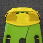 Solid Spine Board With Head Immobilizer And Straps Non Water Absorption