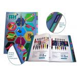 Pamphlet Brochure Magazine Printing A5 Catalogue Printing Full Color Booklet Printing for sale