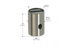 China Nickel Surface Ceiling Mounted Cable Coupler for Hanging System YW86265 supplier