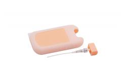China Plastic Orange Perfume Spray Atomizer With Rubber Case Credit Card supplier