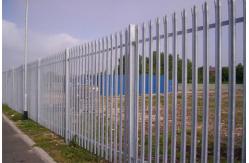 China Triple Pointed Anti Corrosion Palisade Fence For Enhanced Protection supplier