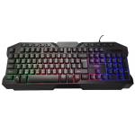 19 Key No Punch+tri Color Backlight Esports Grade Response black Matte Top Cover Keyboards Mouse Combos With Colorful Floating Key Positions for sale