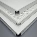 Perforated Plain Snap In Ceiling Tiles Concealed 600x1200mm ISO9001 for sale