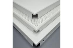 China Perforated Plain Snap In Ceiling Tiles Concealed 600x1200mm ISO9001 supplier