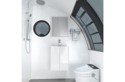 China 0.735m Tube Dia 1 Bedroom Floating Boat House For Advanced Buyers supplier