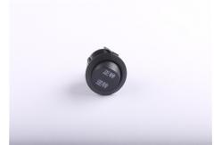 China High Durability Electrical Round Rocker Switch For Metal Electric Box supplier