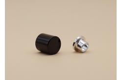 China 28mm Height Perfume Bottle Caps PP Plastic Inside For Aluminum Step Collar supplier