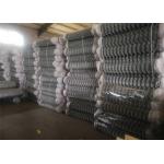 6FT Chain Link Fence Fabric , Diamond Mesh Fencing Low Carbon Iron Wire for sale