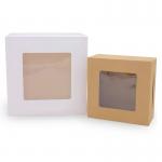 Windows Paper Boxes With Folding gift Box For Packaging Cakes Cookies And Gifts for sale