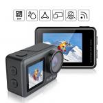 Real 4K FA07A 1080P Sports Camera Wifi Action Camera Outdoor Dual Screen For Diving for sale