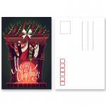 Birthday Card 3D Lenticular Postcard Plastic Material / 3d Animal Pictures for sale
