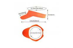 China Adults Empty Plastic PVC Sun Visor Cap Velcro Back Closure supplier