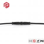 Black White LED Light 2 PIN 3 PIN Watertight Power Connector for sale