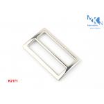 Curved Metal Slide Buckle Handbag Accessories Hardware Customized Design for sale