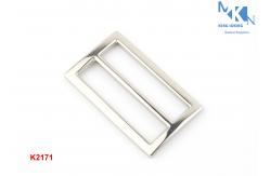 China Curved Metal Slide Buckle Handbag Accessories Hardware Customized Design supplier