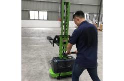 China 1.2m Height Semi Electric Pallet Stacker 500kg Self Loading Electric Stacker supplier