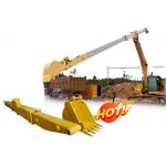 14M 15M Excavator Telescopic Arm Long Arm With Bucket Digging Foundation Pit for sale