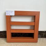 Extruded Baffle Aluminum Screen With Profile Size 400x400mm Inner Baffle 40x40mm