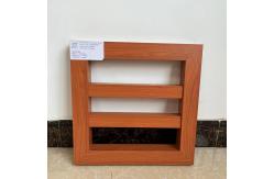 China Extruded Baffle Aluminum Screen With Profile Size 400x400mm Inner Baffle 40x40mm supplier