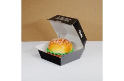 China Burger Box Customization Disposable Fast Food Waiver Packaging Paper Box supplier