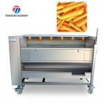Brush roller peeling cleaning machine horseshoe cleaning machine potato cleaning peeling machine for sale