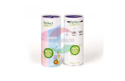 China FDA Ceritfied Shaked Eco-friendly Food Powder Paper Can Container With Aluminum Foil supplier