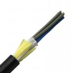 Aerial Outdoor 72 Core ADSS Fiber Optic Cable G652d Single PE Jacket for sale