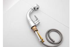 China CE Pull Out Kitchen All Copper Washroom Basin Faucet supplier