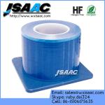 Non-adhesive edges blue barrier film with dispenser for sale