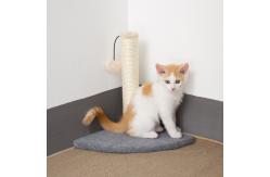 China OEM Eco Friendly 13.39 Fabric Cat Scratching Post supplier