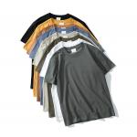 Men'S 100% Cotton 210gsm Blank T Shirts Short Sleeve Compressed for sale