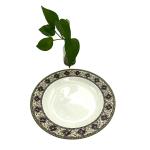 Ripple Melamine Dinnerware Plate Tasteless Round Camping Melamine Plate for sale