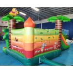 Commercial Bouncy Castle Inflatable Water Slide With Pool