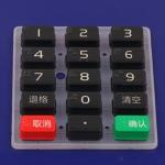 Durable Plastic Keycap Custom Silicone Rubber Keypads