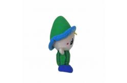 China 30cm Green Watermelon Boy Custom Plush Dolls Pillow Sofa Cushion Customize supplier