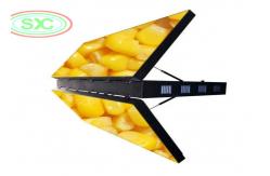 China Double Sided LED Billboard Pitch 6mm LED Stadium Church Screen supplier