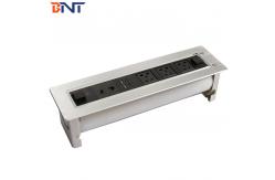 China one piece available customized motorized desk socket used in meeting room EK6306 supplier