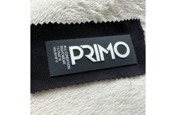 China Custom  Silicone Heat Transfer Neck Labels Thermal Transfer Labels 3*6cm supplier
