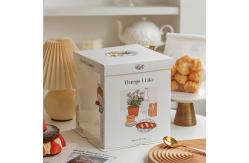 China CMYK / Pantone Printing Cake Containers For Desserts supplier